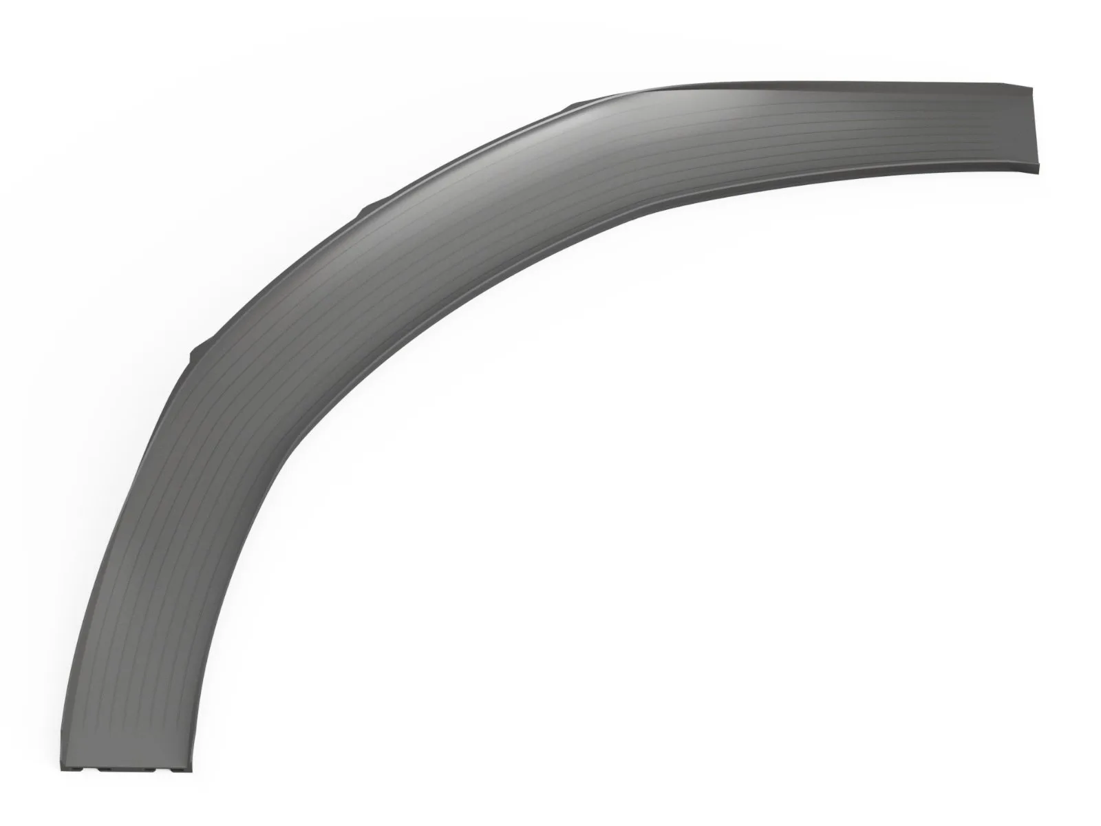VT-Rail 100 Curva Levemente Inclinada 90° (raio largo) — Vitrack