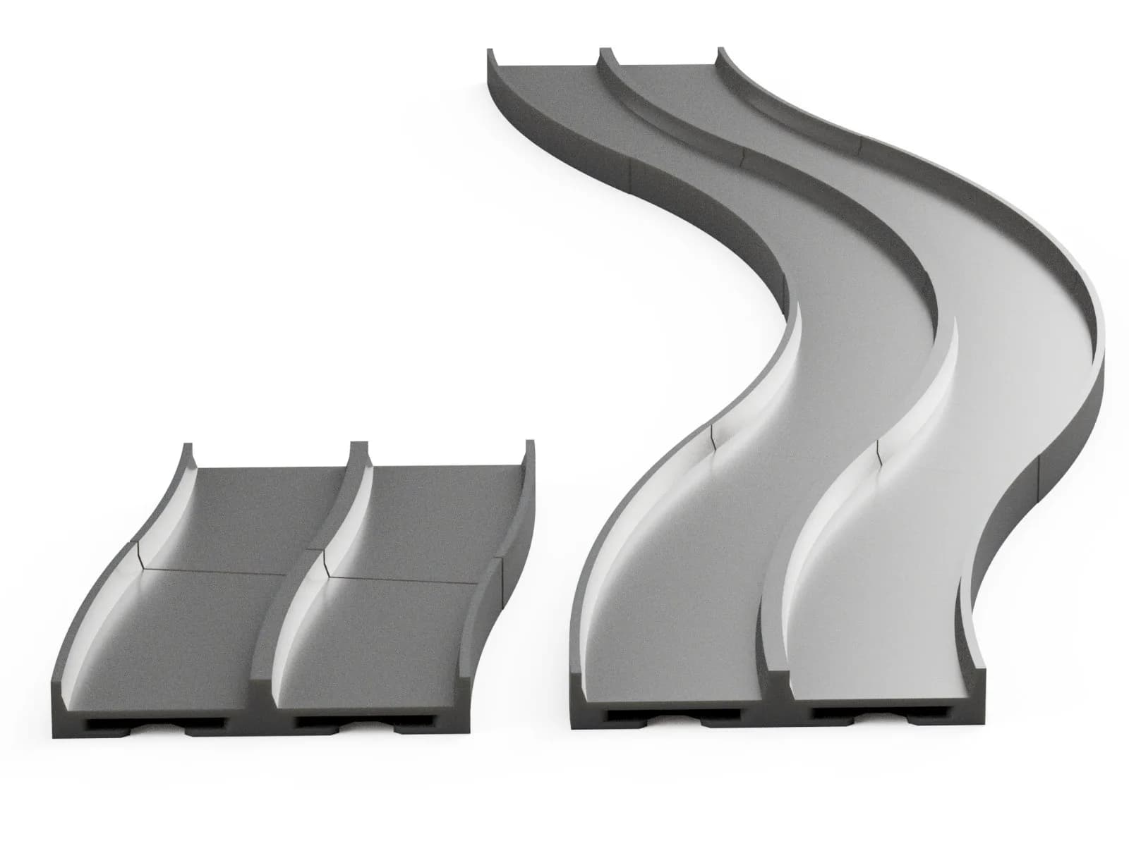 VT-Rail 55 Chicane 180° — Vitrack