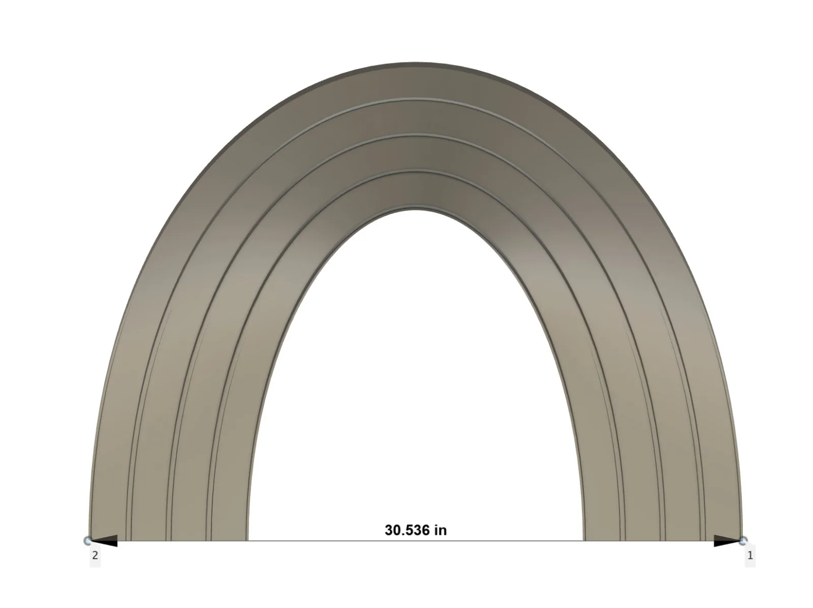 VT-Rail 55 Curva Inclinada 180° (4 pistas) — Vitrack