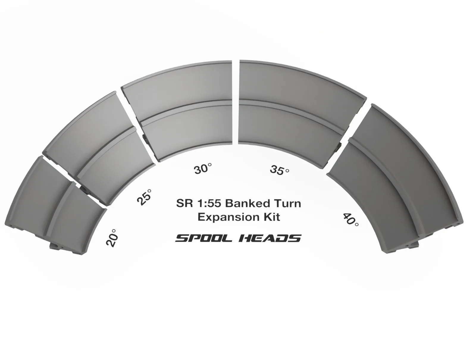 VT-Rail 55 Kit de Expansão (Curva 90°/180°) — Vitrack